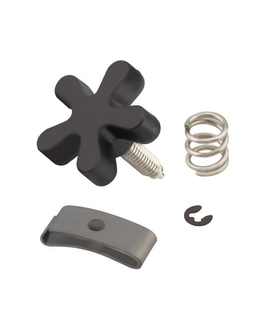 Throttle Thumb Tension Screw Kit Fit for Harley Davidson 1974-2017, Replace 56397-74C 56402-83A 56394-74 11155, with Circlip and Spring