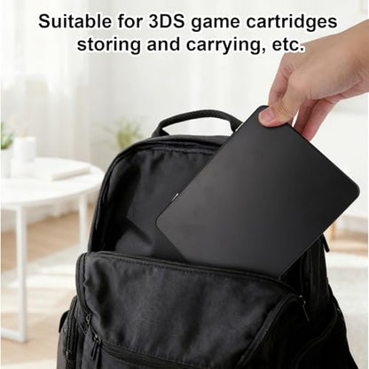 48-Slot Game Card Case Compatible with Switch NEW 3DS XL/NEW 3DS / DSi XL/DSi LL/DS Lite, Hard Shell with Silicone Lining & Magnetic Closure Game Cartridge Holder Storage Organizer Accessories