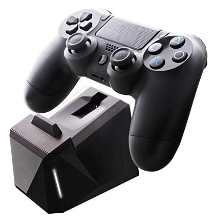 Nyko Charge Block Solo - Controller Charging Station with Patented Charge Dongle and Micro-USB/AC Power Cord for PlayStation 4 - style: Solo