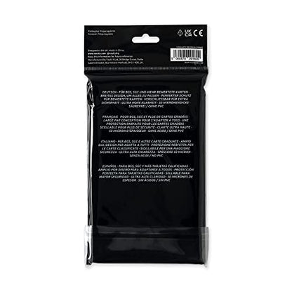 Vault X Universal Fit Slab Sleeves (100 Pack) for BGS SGC ACE | Fits BGS, SGC & ACE graded slabs & cases. Crystal-clear, acid-free protective sleeves. 100-pack for graded card collectors. - size: Universal Fit 100 pack