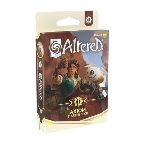 Equinox Altered: Beyond The Gates Axiom Starter Deck - 40 Cards Set with Sierra The Engineer, Innovative Non-Combat Gameplay, Collectible TCG, Ages 13+, 2 Players, 10-40 Min Playtime, Made