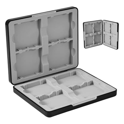 Game Cartridge Storage Case for Gameboy GB GBC, Magnetic Closure Protective Holder with Silicone Slots Holds 16 Game Cartridges for GB GBC Collectors