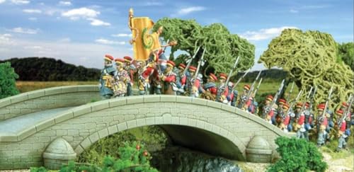 Warlord Bolt Action Stone 1:56 WWII Military Wargaming Diorama Plastic Model Kit, Small