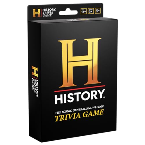History Trivia Game Travel Edition - General Knowledge Questions for Adults, Family in The Pursuit of Trivial Knowledge - Super Party Trivia for Board & Card Games Night with Friends