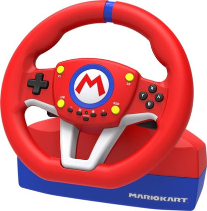 Hori Nintendo Switch Mario Kart Racing Wheel Pro Mini By - Officially Licensed By Nintendo - style: Mario Kart