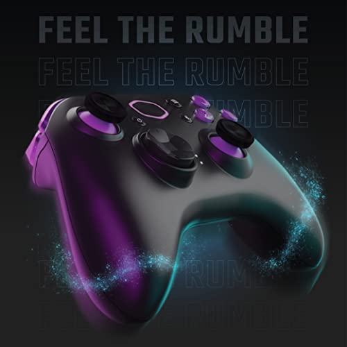 Cooler Master Storm Controller Wireless Gaming Controller, Vibration Motors,Hybrid D-Pad, 40 Hour Battery Life, Wireless, Bluetooth 5.0, Wired USB-C Compatible PC|Android (CMI-GSCX-BK1)