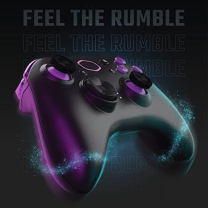 Cooler Master Storm Controller Wireless Gaming Controller, Vibration Motors,Hybrid D-Pad, 40 Hour Battery Life, Wireless, Bluetooth 5.0, Wired USB-C Compatible PC|Android (CMI-GSCX-BK1)