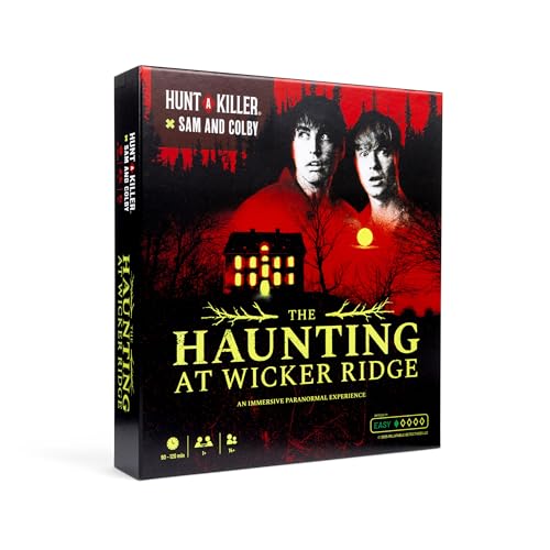 Hunt A Killer x Sam and Colby: The Haunting At Wicker Ridge, an Immersive Ghost Hunters Experience, for Fans of Paranormal Activity and Mystery Games, Board Game is 90-120 Minutes, for Ages 14+ - style: Wicker Ridge