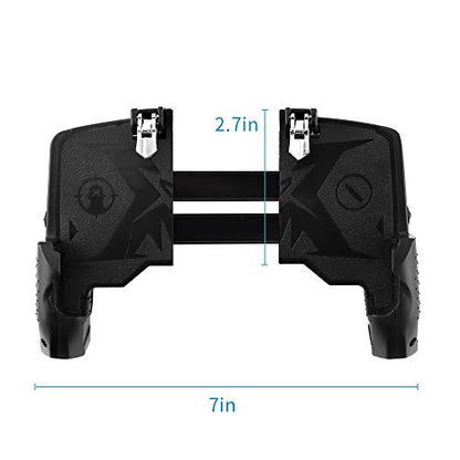 Newseego for Mobile Game Controller, Game Controller Gamepad with L1R1 Trigger for Sensitive and Aim Trigger Controller for Android & iOS for Rules of Survival
