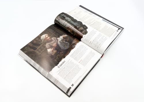 Ghostfire Gaming Grim Hollow: The Monster Grimoire | RPG creature sourcebook for fantasy tabletop roleplaying games, ages 14+