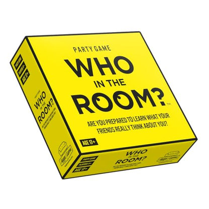 Hygge Games Who in The Room? Party Gamef Yellow