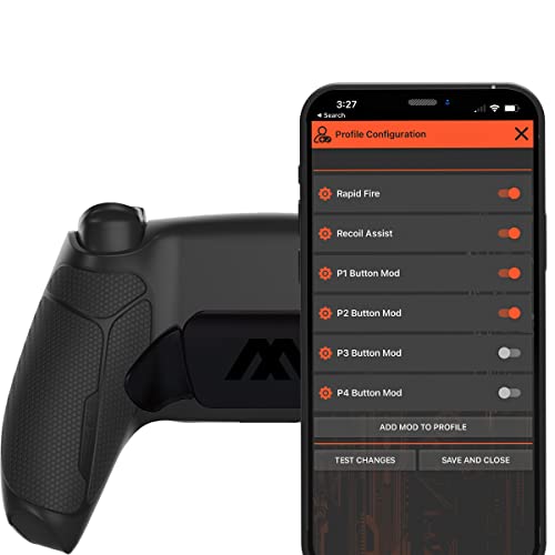 MODDEDZONE Smart Extreme Modded Controller + Anti Recoil 2 Remap Buttons & Interchangeable Thumbsticks & Hair Triggers & more Jet - color: Jet
