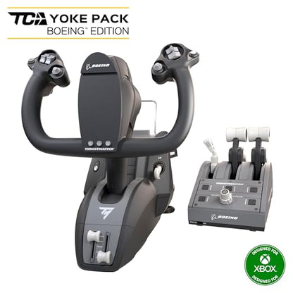 Thrustmaster TCA Yoke Pack Boeing Edition - Officially Licensed by Boeing for Xbox Series X|S/Xbox One/PC