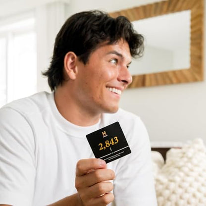 History Channel 2-in-1 Edition - Through The Years/That's A Fun Fact - General Knowledge Super Trivia Chronology Timeline Party Card Game for Adults, Family, Teen in The Pursuit of Trivial Knowledge
