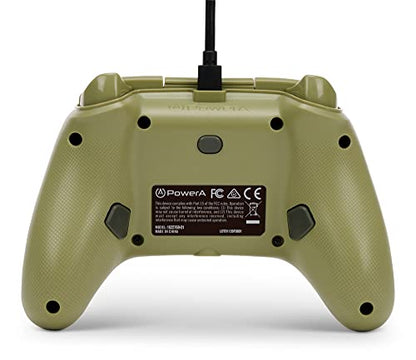 PowerA Enhanced Wired Controller for Xbox Series X|S - Desert Ops, Officially Licensed for Xbox - color: Desert Ops