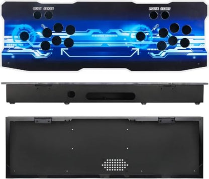 Acrylic Control Panel and Metal Arcade Case kit for 2 Player