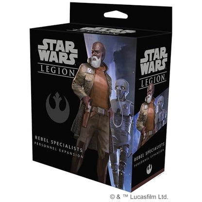 Star Wars: Legion Rebel Specialists PERSONNEL EXPANSION - Tabletop Miniatures Game, Strategy Game for Kids and Adults, Ages 14+, 2 Players, 3 Hour Playtime, Made by Atomic Mass Games - style: Rebel Specialists
