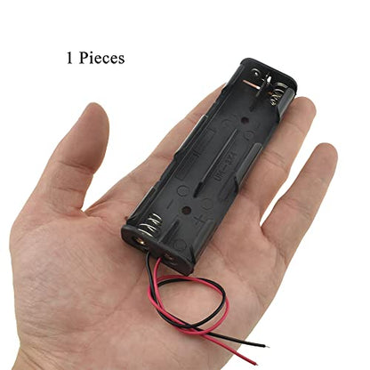 HAHIYO 4xAA Battery Holder Black Adapter Tube Case Not Corrode Solid Good Contact Bear Battery Leakage Smooth Load for Flashlight Torch Led RC 1PCS Plastic - style: 6V 4P(Style2)-1P