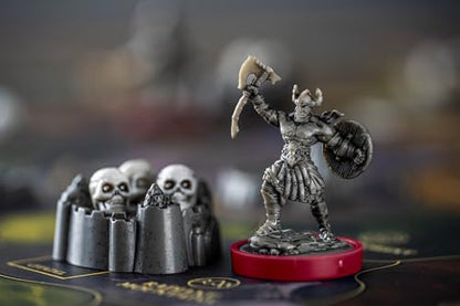 Restoration Games Return to Dark Tower App Enabled, 1 4 Players | App-Enabled Mechanical Tower, Cooperative and Competitive Modes, App Required, Uses 3x Aa Batteries