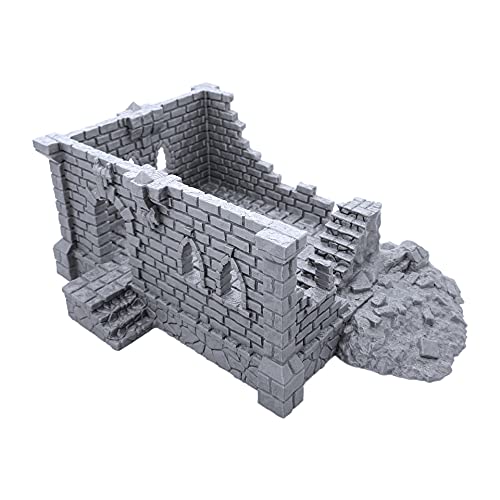 Ulvheim Ruins by Terrain4Print (Set A), 3D Printed Tabletop RPG Scenery and Wargame Terrain for 28mm Miniatures