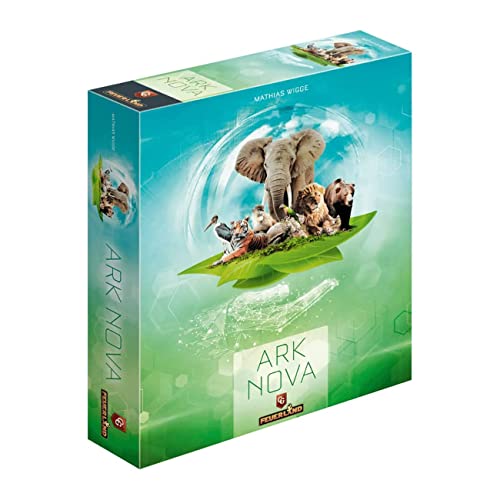 Capstone Games Ark Nova Zoo Management Strategy Board Game for 1-4 Players | Card Drafting, Zoo Building, Hand Management Game with High Replayability - style: Ark Nova
