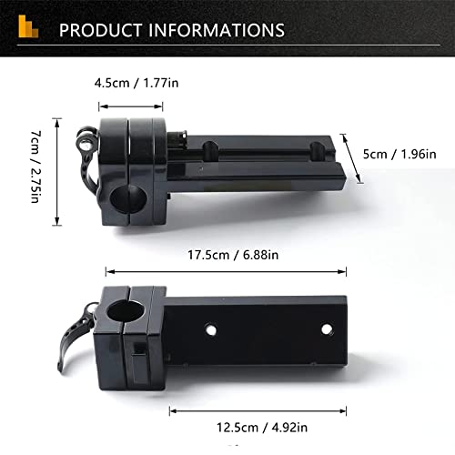 Right Shifter Mount Compatible with L G25 G27 G29 G920 Gaming Racing Wheel, Shifter Bracket for Playseat Challenge Chair Accessories