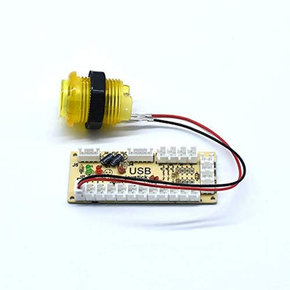 Arcity 20 Pcs Arcade Button Wires Harness Cable for Zero Delay USB Encoder PCB with 0.110" 2.8mm Terminals Compatible with Arcade LED Buttons & Sanwa Style Buttons New - color: 0.110 inch(2.8mm)