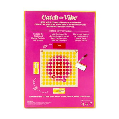 Catch The Vibe: The Adult Party Game that Tests How Well You Know Your Friends, for Teens