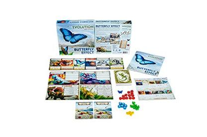 Evolution: Butterfly Effect Board Game Expansion | 1-6 Players | Ages 11 and up | Popular Science | Nature | Animals| Card Game | Simulation | Hand Management | Average Playtime 30-60 min