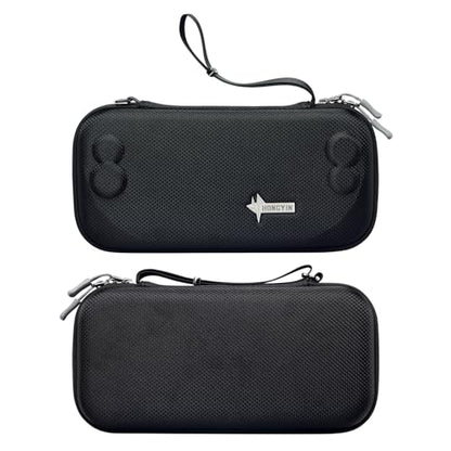 UYIYE Protective Carrying Case Compatible with Nintendo Switch 2 2025, Hard EVA Travel Case with Soft Lining, Anti-Shake Strap, Joystick Protection & 9 Game Card Slots for Switch 2 Console 7.9''-Black - color: NS2-black