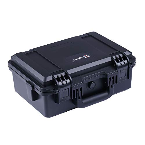 Lykus HC-3310 Waterproof Hard Case with Foam, Inner Size 11.73*7.17*4.53in | IP67 Waterproof, Pluckable Foam, Suitable for Cameras, Lenses, Electronic Equipment and More - color: Black, size: HC-3310