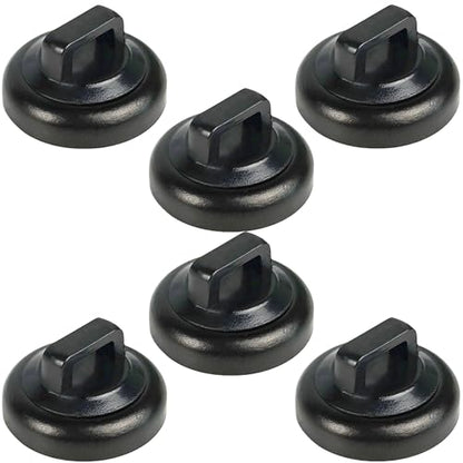 Magnetic Zip Tie Mounts Magnet Cable Tie Mount Clips Base Automotive Wire Cable Management Wire Clips Management for Car Boat Trailer Marine Office Electrical Wiring (Black 6 Pcs) - size: 6 Pcs