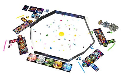 Phase Shift Games Drop Drive Deeper Space Edition Bundle, 2-5 Players | Phase Shift Games Drop Drive: Deeper Space Edition; deluxe sci-fi board game bundle; 2-5 players; ages 8+ | Base Game, Strange Signals Expansion, 5th Captain Pack, Luxury Links, Upgra
