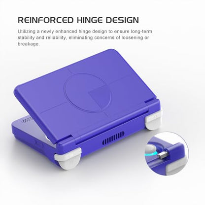 Retroid Pocket Flip 2 Retro Game Console, 5.5" AMOLED 1080P Display, Hall Effect Sticks, 5000mAh Battery, Portable Android Handheld (Black) - color: Black
