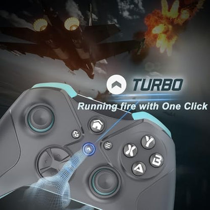 Nonbliep Wireless Controller for Xbox On X/S, Series X/S, PC, with Dual Vibration/6-Axis Motion Control/3.5mm Audio Jack/Programming with Turbo Macro Function