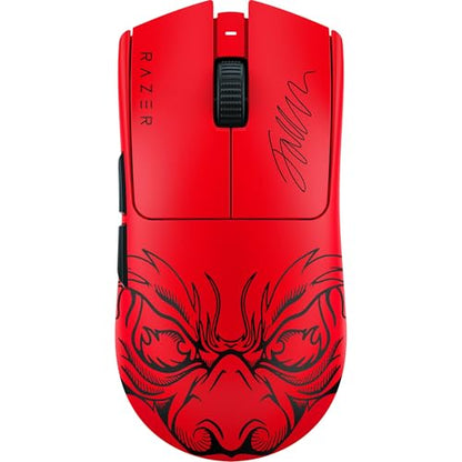 Razer Viper V3 Pro Wireless Esports Gaming Mouse: Symmetrical - 54g Lightweight - 8K Polling - 35K DPI Optical Sensor - Gen3 Optical Switches - 8 Programmable Controls - 95 Hr Battery - Faker Edition - color: Faker Edition, style: 8000 Hz Polling