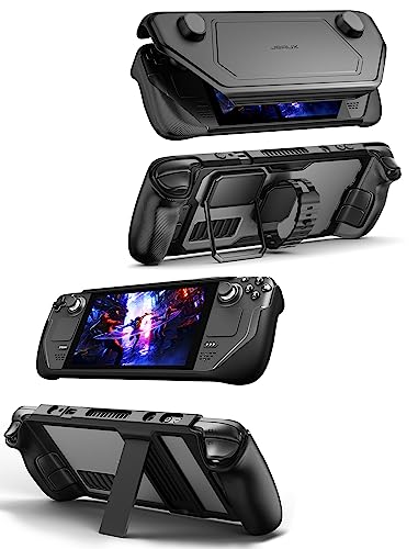 JSAUX PC0104 ModCase for Steam Deck + PC0102 Steam Deck Case with Kickstand