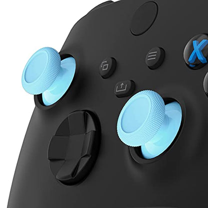 eXtremeRate Replacement Controller Joystick for Xbox One - 4 PCS Heaven Blue Thumbsticks Analog Thumb Sticks Parts for Xbox Series X/S, Xbox One S/X, Elite Controller with Repair Kit Screwdriver - color: Heaven Blue