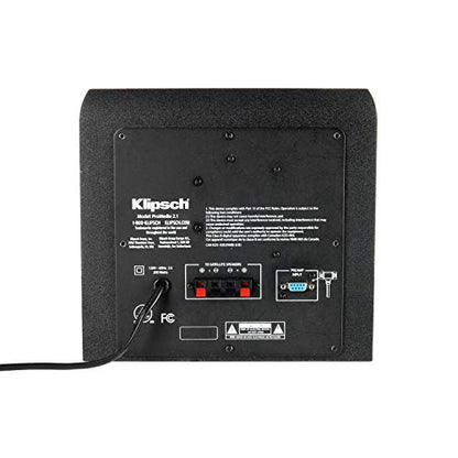 Klipsch ProMedia 2.1 THX Certified Computer Speaker System (Black)