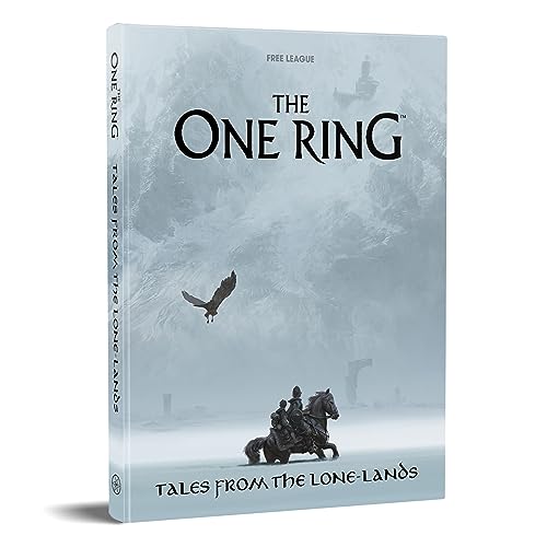 Free League Publishing The One Ring: Tales from The Lone-Lands - Adventure Module - Expansion Hardback RPG Book, LOTR Roleplaying, Free League Publishing - style: The One Ring: Tales from The Lone-Lands