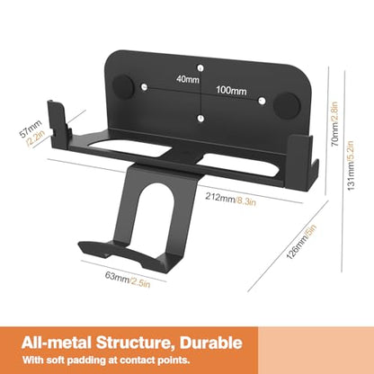 Wall Mount for Switch2 with Controller Holder | All metal ,Easy to install,simple and elegant,Space-Saving Sturdy 2-in-1 Holder
