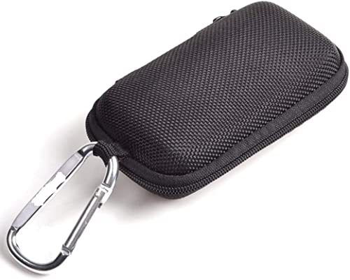 USB Flash Drive Case Bag, EVA Shockproof, Pressure Proof and Waterproof Hard Carrying Travel Case Bag for USB Cable, Earphones, Memory Cards, U Disk, Keys, Money - Black