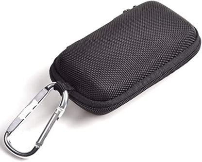 USB Flash Drive Case Bag, EVA Shockproof, Pressure Proof and Waterproof Hard Carrying Travel Case Bag for USB Cable, Earphones, Memory Cards, U Disk, Keys, Money - Black