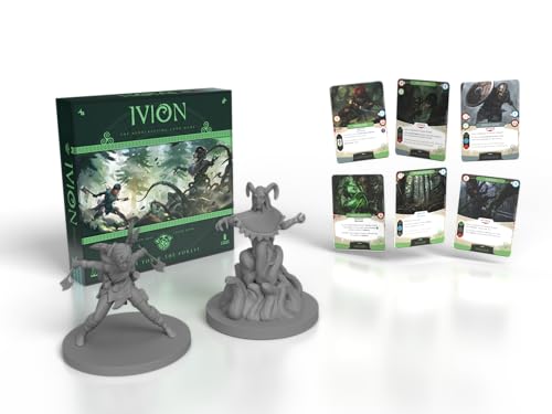 IVION: The Fox and The Forest | APE Games | Board Game | 2 Players | 20-60 Minutes | Ages 14+ | Fantasy | Hero Dueling | Deck Building | Cross Compatible | Season 2 | Aislyn Hall and Aaron Shaw
