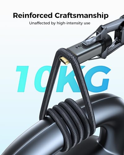 Silkland 8K Micro HDMI to HDMI Cable 1FT, 48Gbps Micro HDMI 2.1 Adapter | 8K@60Hz, 4K@240Hz/120Hz/60Hz, HDR, Compatible with GoPro Hero, Camera, Raspberry Pi 5 4, Samsung G8, G9, Video Capture Card - size: 1 Feet
