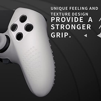 PlayVital Glow in Dark 3D Studded Edition Anti-Slip Silicone Cover Case for ps5 Edge Controller, Soft Rubber Protector Skin for ps5 Edge Wireless Controller with 6 Thumb Grip Caps - Green - color: Glow in Dark - Green