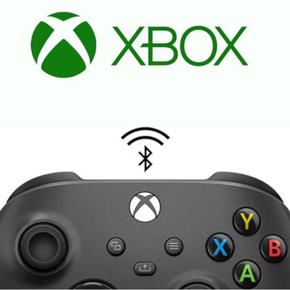 Microsoft Xbox Wireless Controller w/USB-C Cable for PC, Carbon Black, 1V8-00001 (2-Pack) (Renewed) - color: Carbon Black + USB-C Cables