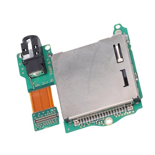 Fabater MultiPurpose Game Host Card Slot for Console Replacement Includes Card Reader and Earphone Port
