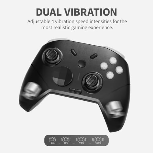 COIORVIS Pro Controller for Switch 2, Switch OLED, PC Steam,Android and IOS with motion controller and mapping program, Hall effect rocker