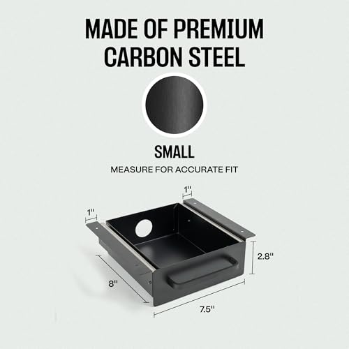 Under Desk Drawer Slide Out Attachment - Carbon Steel Undermount Table Drawer with Cable Management, Pull Out Add-On Storage for Office & Standing Desks (7.5" x 8" x 2.8") - size: Small, style: Drawer